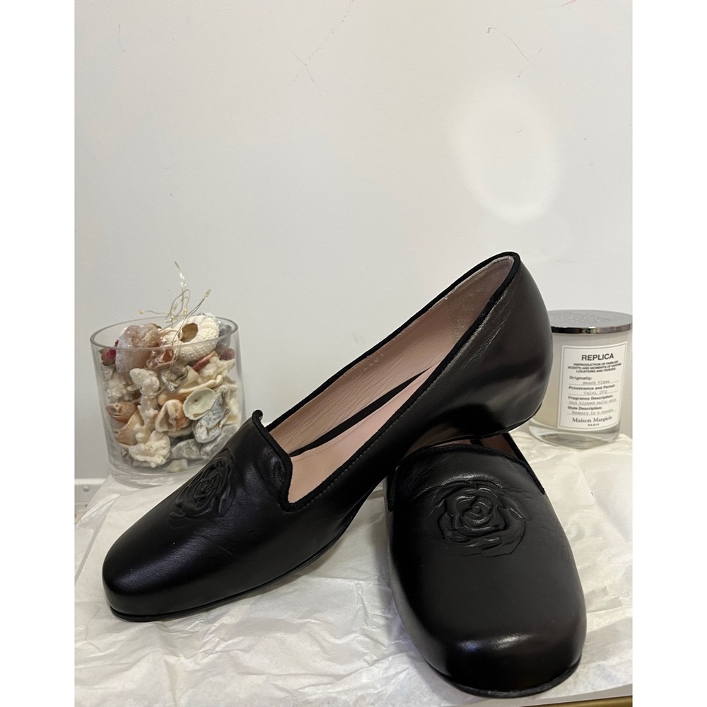 Women's Belissa Leather Hidden Wedge Loafers